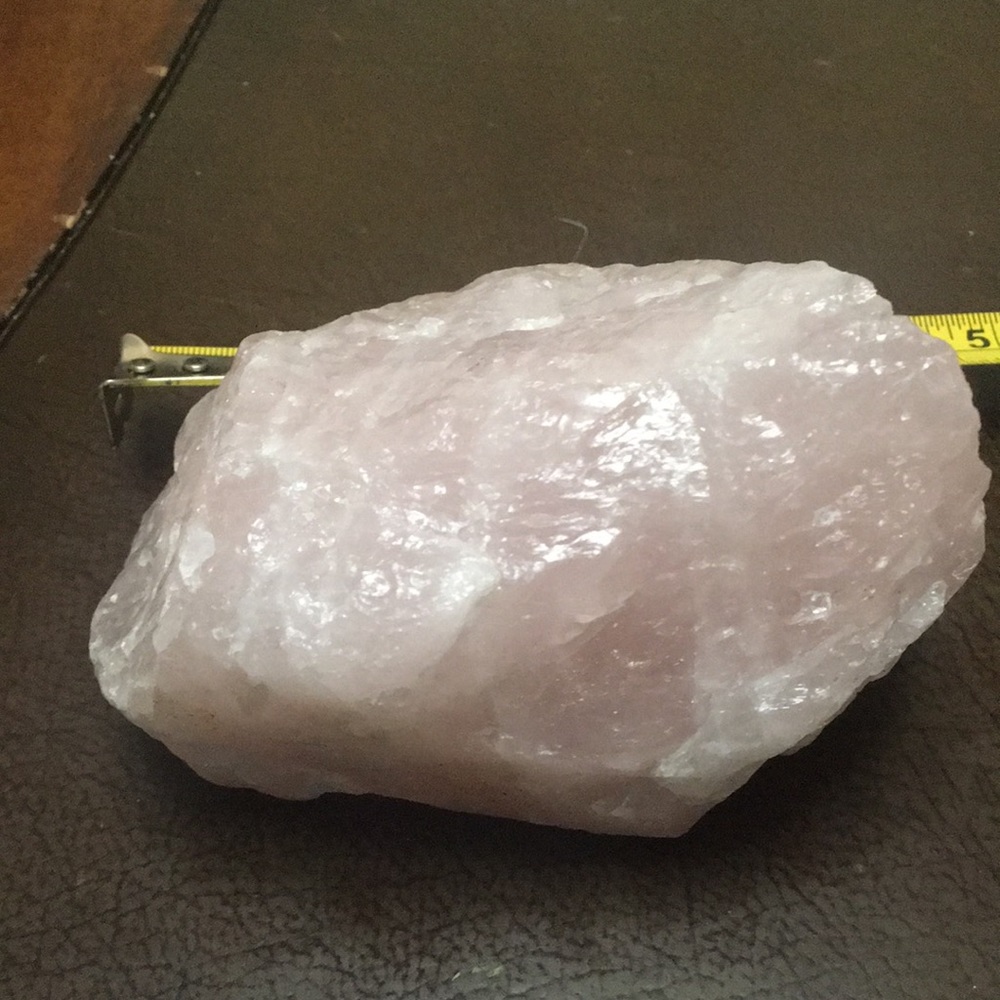Large Rose Quartz Polishes Stone